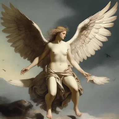 According to Greek mythology, the winged harpies would screech noisily as they swooped down to snatch away souls of the damned.