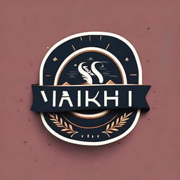 Design a bold and strong logo featuring the name 'VIKKKKI'