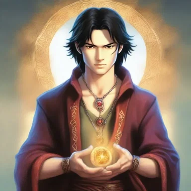 In the fantasy novel, the protagonist must repose his trust in a magical amulet to defeat the evil sorcerer.