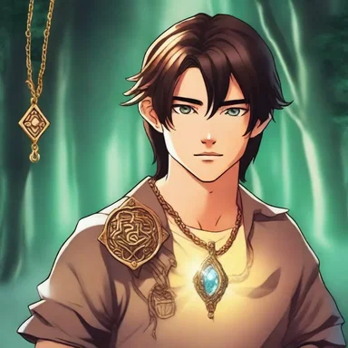 In the fantasy novel, the protagonist must repose his trust in a magical amulet to defeat the evil sorcerer.