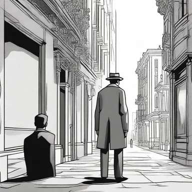 In the novel, the protagonist has to repose his trust in a mysterious ally to uncover the truth and solve the mystery.