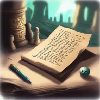 In the magical land of Eldoria, the test paper determined who would receive the ancient and powerful artifact.