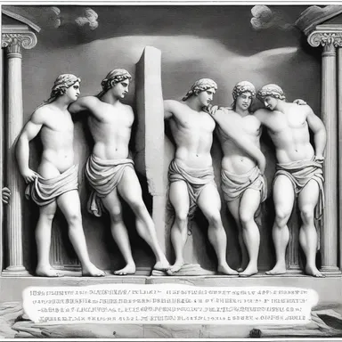 According to Greek mythology, the test paper was a riddle given by the gods to challenge mortals' intelligence and wit.