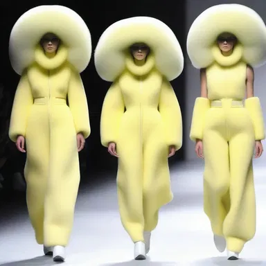 The avant-garde fashion designer incorporated glass wool into their garments, adding an unexpected and futuristic element to the runway show.