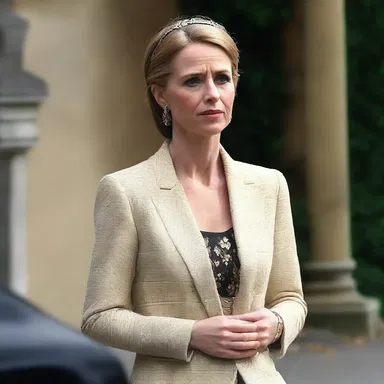 Even the most stylish outfit couldn't lift Mary's spirits, she was inconsolable after her breakup.