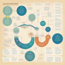 Design an infographic showing the journey of a client at DiscoverYourJourneys travel agency, highlighting each step from initial meeting, tailor-made itinerary planning, to customized trip execution.