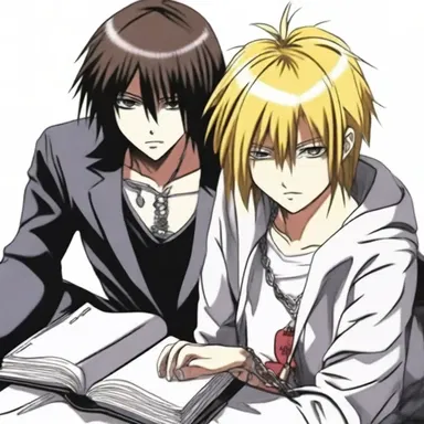 In the anime series 'Death Note', the determinative decision made by the main character to use a magical notebook to kill criminals sets off a chain of events.