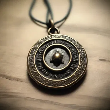 The lost amulet, believed to possess magical powers, became the determinative object that influenced the outcome of the epic battle between good and evil.