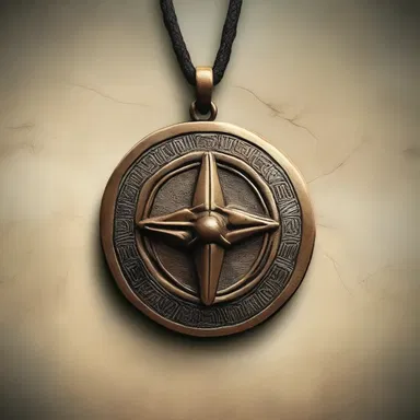 The lost amulet, believed to possess magical powers, became the determinative object that influenced the outcome of the epic battle between good and evil.