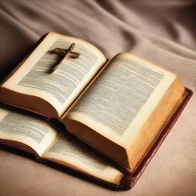 The holy scripture serves as a determinative guide for believers in various religious traditions.