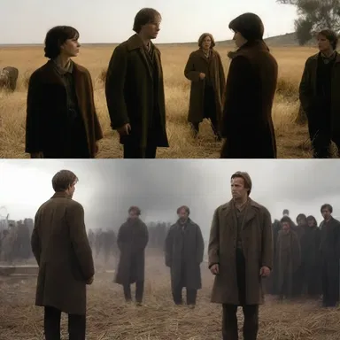 The dramatic plot twist in the movie was the determinative factor that completely changed the outcome of the story.