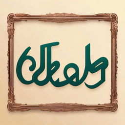 An artistic representation of the name 'Atif Shahzad' in an elegant font placed on a solid colored background.