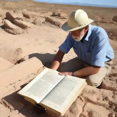 The seismologist joined the team of archaeologists to investigate if the earthquake mentioned in the Bible had actually occurred.