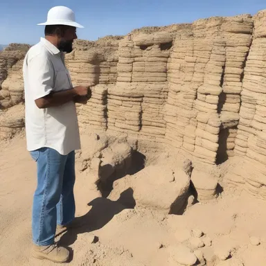 The seismologist joined the team of archaeologists to investigate if the earthquake mentioned in the Bible had actually occurred.