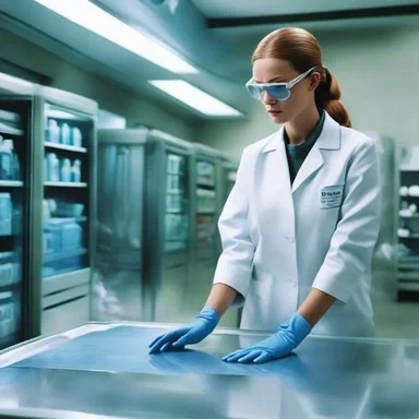In the science fiction movie, the scientists used carbonic acid as a futuristic cleaning agent to dissolve stubborn stains effortlessly.