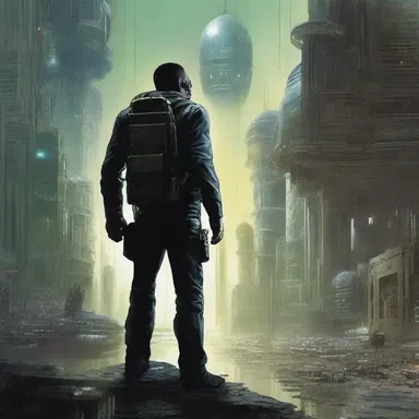 In the science fiction novel, the protagonist possesses enhanced somesthesis that allows them to feel the presence of nearby danger.