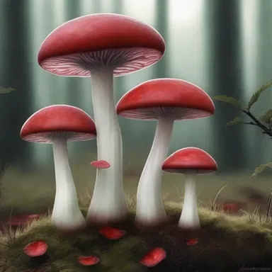 According to Norse mythology, blood cup fungi were believed to be the remnants of fallen fairies and were associated with magical powers and enchantments.