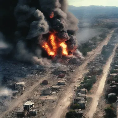 The disaster movie portrayed the catastrophic consequences of an overthrust fault rupturing in a densely populated area, showcasing the intense drama and action that unfolded.