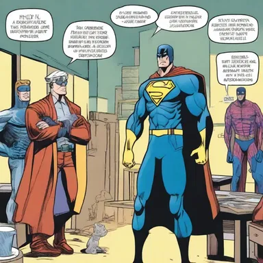 In the comic, the superhero's xanthopsia allowed him to see hidden clues that normal people couldn't perceive.