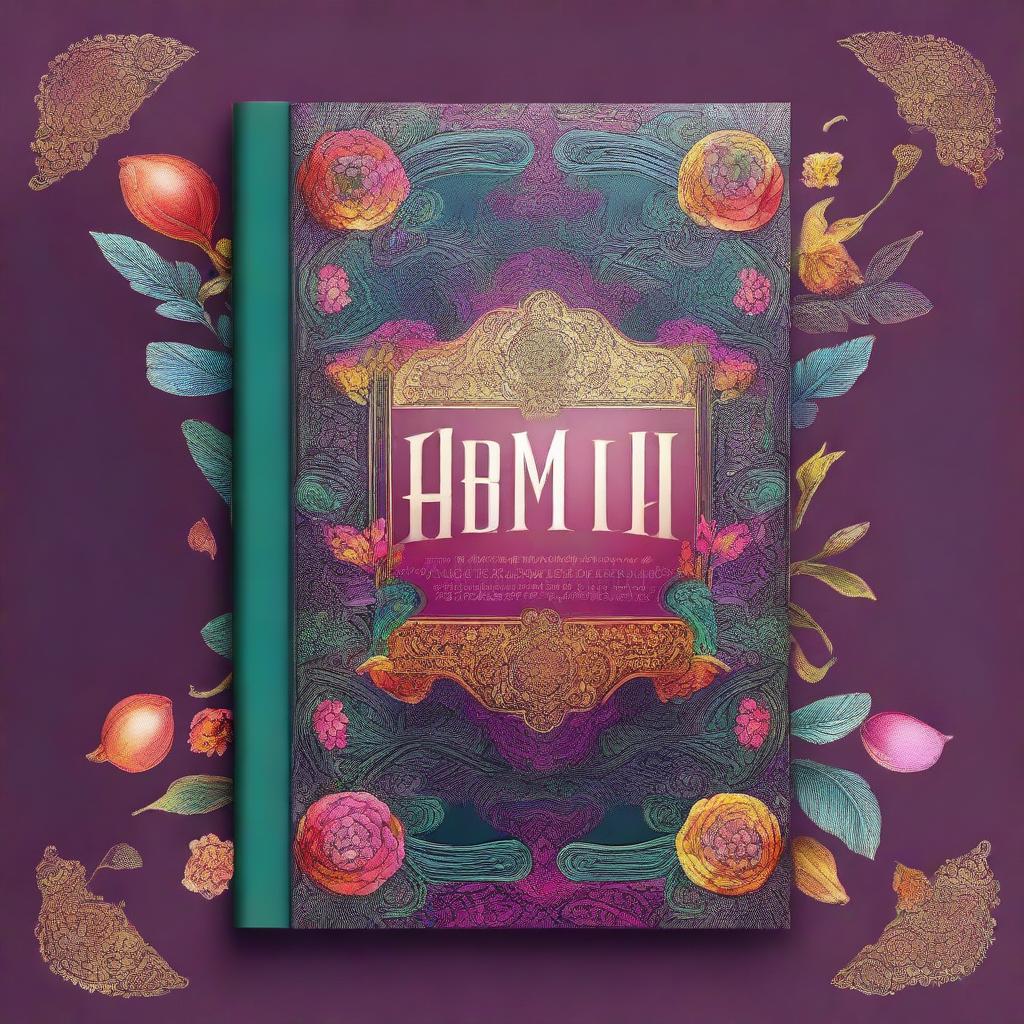 A captivating digital art image, showcasing a high quality book cover