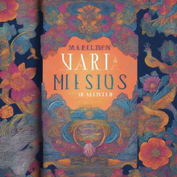 A captivating digital art image, showcasing a high quality book cover