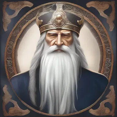 In Norse mythology, Odin was often portrayed as a philosophizer, seeking wisdom through his vast knowledge and contemplating the mysteries of the universe.