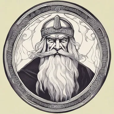 In Norse mythology, Odin was often portrayed as a philosophizer, seeking wisdom through his vast knowledge and contemplating the mysteries of the universe.
