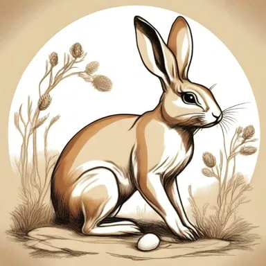 In ancient Greek mythology, the leporid mammal was associated with the goddess Artemis, who often took the form of a rabbit or hare.