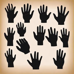 Design a poster showcasing the narrative of the story 'The Hands of the Blacks'. Incorporate symbolic elements regarding racial issues, community, and identity that are central to the story.