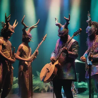 The band performed a mesmerizing funk piece that transported the audience to a mystical realm filled with magical creatures and enchanted forests.