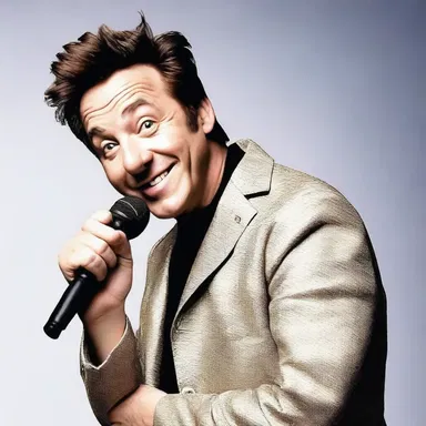 The comedian's hilarious punchline got everyone out of their funk and into fits of laughter.