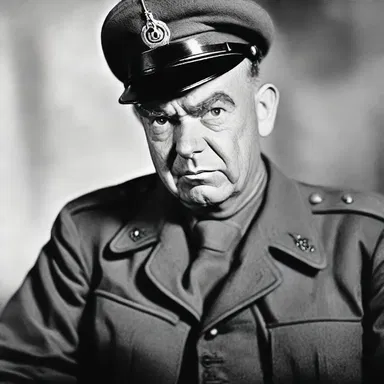 During the World War II, the grouchy soldier became notorious for his short temper and constant complaints.