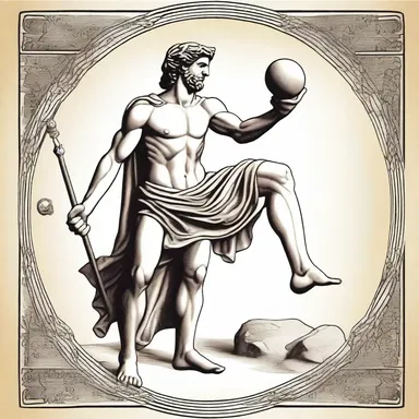 In Greek mythology, the uneducated person represents the fool who disrupts the gods' plans.