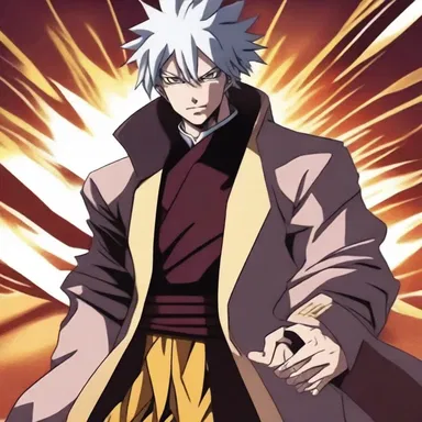 In the anime, the antagonist begins as an uneducated person and gradually gains knowledge to become a formidable opponent.