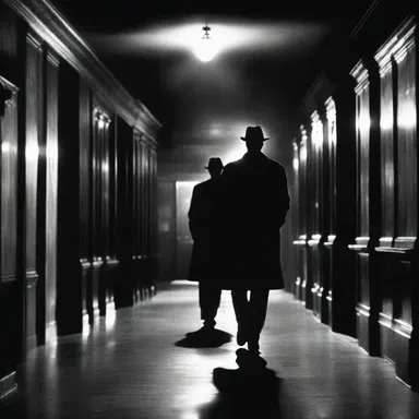 In the film noir genre, dimness is often used to create an atmosphere of mystery and suspense.