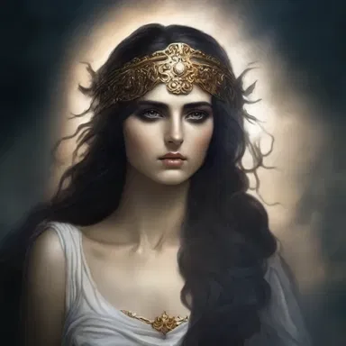 In Greek mythology, Dimness was a goddess who spread darkness and brought a sense of mystery to the world.