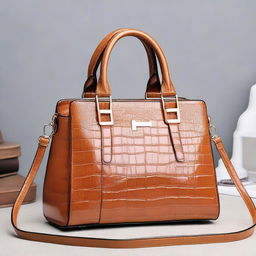 A stylish and high-end ladies handbag