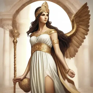 In Greek mythology, the wise goddess Athena was known for her wise counsel, providing guidance and advice to heroes during their quests.