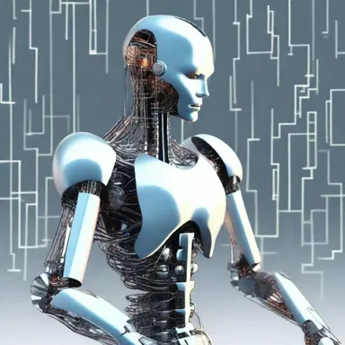 In the futuristic world, artificial intelligence was programmed to intone messages with perfect musical intonation.