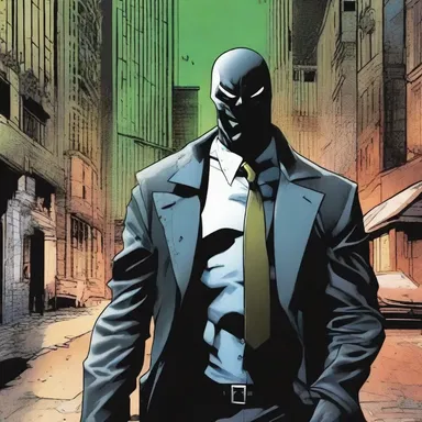 In the dark and gritty world of this comic book series, the profligate anti-hero seeks revenge against the corrupt city officials.