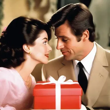 The profligate spending on extravagant gifts in this romantic comedy was a testament to the protagonist's love.