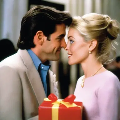 The profligate spending on extravagant gifts in this romantic comedy was a testament to the protagonist's love.