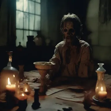 In the horror movie, the profligate character's obsession with collecting haunted objects leads to the destruction of his life and the release of malevolent spirits.