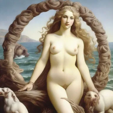 In Greek mythology, Aphrodite, the goddess of love, would often give the glad eye to the mortal men she desired.