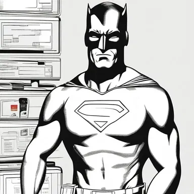 The superhero was always kitted up with the latest gadgets to fight crime.