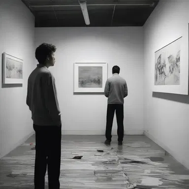 The artist's interpretation of the scene was intentionally unreliable, provoking thought and challenging the viewer's perception.