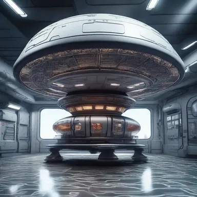 In the story, the spaceship was operated by an unreliable artificial intelligence.
