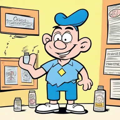 The mischievous and unreliable cartoon character always caused chaos in every episode.
