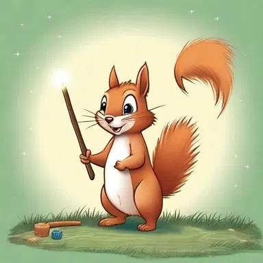 The unreliable magic wand kept turning people into squirrels instead of granting their wishes.