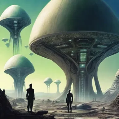 The advanced alien civilization depicted in the science fiction novel had a highly ruly and efficient society.